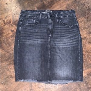 Denim skirt